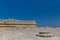 Fort St. Elmo under blue sky, in Valletta, Malta