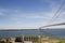 Fort Wadsworth in the front of Verrazano Bridge in New York