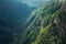 Fortaleza Canyon with rocky cliffs and forest