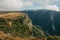 Fortaleza Canyon with steep cliffs and plateau