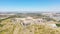 The Forte de Nossa Senhora da Graça in Elvas above the arid countryside