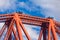 Forth Railway Bridge in Edinburgh, Scotland