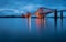 Forth Railway Bridge at Night