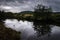 Forth river in Aberfoyle, Loch Lomond and The Trossachs National Park, Scotland