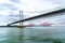 Forth Road and Rail Bridges in Queensferry, Edinburgh, Scotland