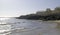 Fortification on the beach of the Calita in the Puerto de Santa Maria, Cadiz, Andalusia, Spain