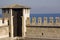 The fortification on the Garda`s lake, Lazise, Italy