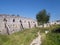 Fortification wall at the Castle of Cachtice