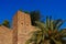 Fortifications of the Alcazaba moorish castle, Malaga