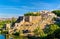 Fortifications around the medieval town Toledo in Spain