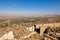 Fortifications on Mount Bental in Israel`s Golan Heights