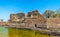 Fortifications at Rani Padmini Palace at Chittorgarh Fort. Rajasthan, India