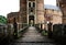 fortified castle drawbridge . Castle of beersel in belgium.  Amazing historic place almost choosed to record game of throne