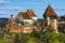 Fortified Church of Alma Vii, Transylvania landmark in Romania