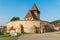 Fortified  Church in Axente Sever in Romanian Transilvania