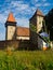 Fortified church in Brateiu, Romania