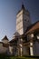 The fortified church of Harman, Brasov, Romania; construction of the 13th century