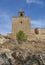 The Fortified Corner Tower of the Alcazaba of Antequera in the Andalucian Town of Antequera.
