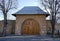 Fortified entrance to monastery, Targoviste, Romania