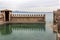 The fortified internal port of the Castello Scaligero fortress in the Sirmione town in Lombardy, northern Italy