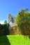 Fortified Lutheran Saxon church in Dealul Frumos, Schoenberg, a village in  in Sibiu County, Transylvania