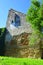 Fortified Lutheran Saxon church in Dealul Frumos, Schoenberg, a village in  in Sibiu County, Transylvania