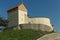 Fortified medieval church in the village Feldioara