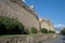 Fortified Wall In Town Of Thessaloniki