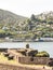 Fortified walls of the historic Corral Fort protecting the approach to the former Spanish colonial city of Valdivia in southern