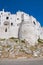 Fortified walls. Ostuni. Puglia. Italy.