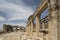 The Fortinus Gate and Avenue in Hierapolis, Denizli, Turkey