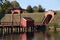 Fortress bridge of Vesting Bourtange in the Netherlands