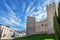 Fortress - a castle in the Portuguese tourist town of Loule, southern part of the historic Algarve. Sao Clemente