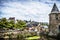 The fortress of Fougeres, Brittany, France