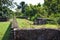 Fortress. Guns of Fort Zeelandia, Guyana. Fort Zealand is located on the island of the Essequibo river