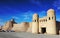 Fortress of Khiva, Uzbekistan. Central gate, UNESCO monument