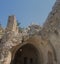 The fortress of the king of the crusaders Richard the Lionheart in northern Cyprus, the 12th century.