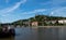 Fortress Marienberg with the river Main in the german city Wuerzburg