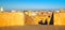 Fortress of Mazagan and cityscape of El Jadida in Morocco