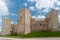 Fortress - a medieval castle in the Portuguese tourist town of Loule, southern part of the historic Algarve. Castle of Loule, Faro