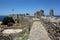 The Fortress of Mithimna on Lesvos in Greece.