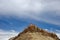 Fortress on mountain in Tibet