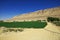 The fortress in mountains in Wadi Hadhramaut, Yemen