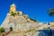 Fortress Palaio Frourio at Greek island Corfu