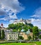 Fortress Salzburg in Austria medieval castle