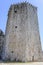 Fortress stone ancient tower. Trogir, Croatia.