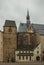 Fortress tower and the bell tower. Altenburg. Germany.