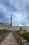 Fortress in Travnik with Mosque and Minarett