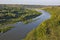 Fortress Trenches Holy Trinity XVII century. Zbruch river