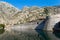 Fortress wall of old city in Kotor